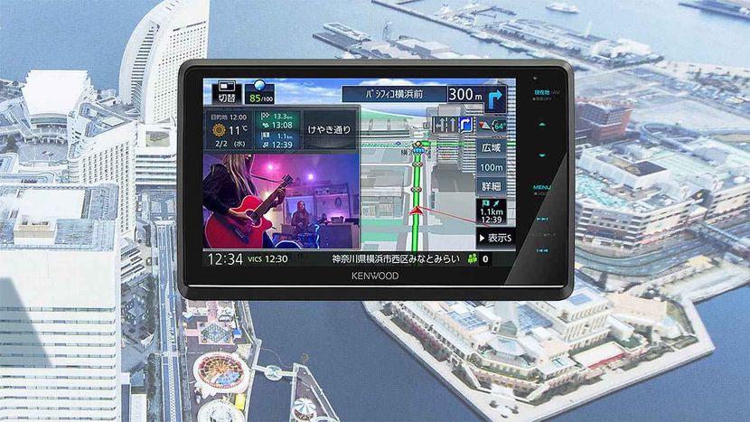 ケンウッド】2DINサイズにも取り付け可能な8V型フローティングモデルの最新ナビゲーション＂彩速ナビ＂「TYPE S」シリーズ | 特選街web