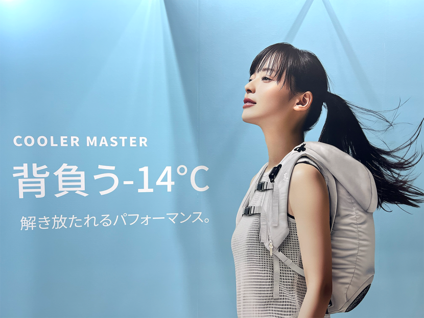 【もはや着るクーラー】街で着られる「近未来型おしゃれファン付きベスト」見つけた！14℃下がった冷風が直撃する猛暑対策ギア